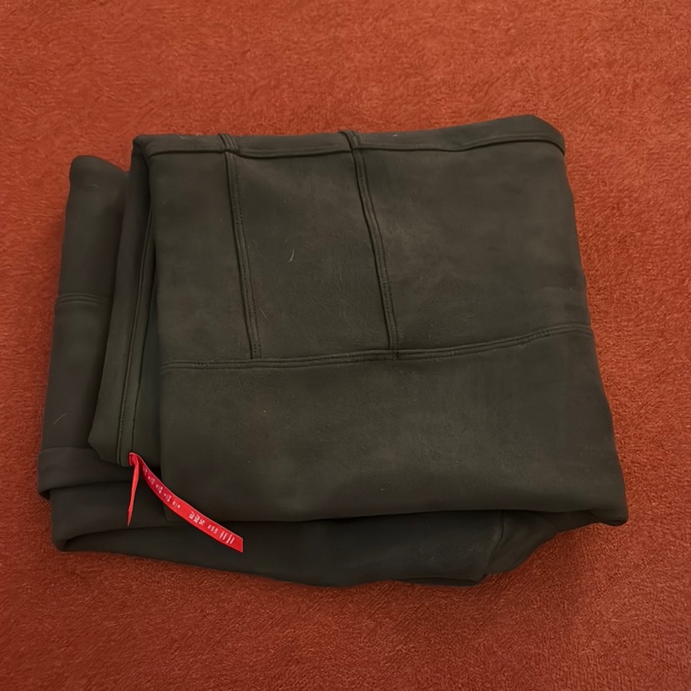Dark green micro suede leggings SPANX brand